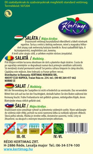 Kertimag Saláta Május királya (drazsírozott) 450 szem