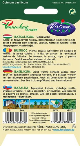 Kertimag Bazsalikom Genovese 2g