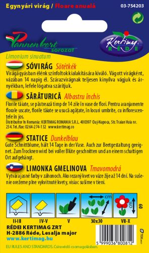 Kertimag Sóvirág Sötétkék 0,5g
