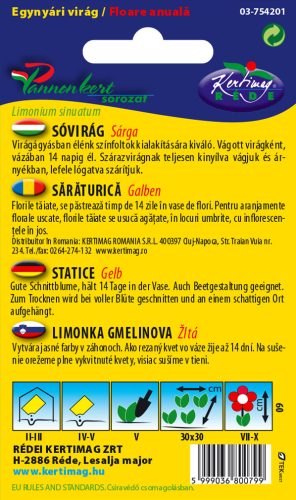 Kertimag Sóvirág Sárga 0,5g