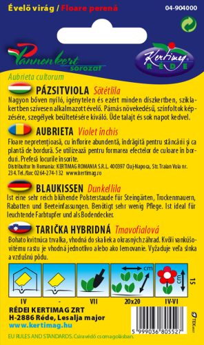 Kertimag Pázsitviola Sötétlila 0,25g