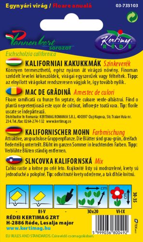 Kertimag Kaliforniai Kakukkmák Színkeverék