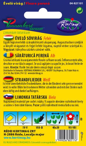 Kertimag Évelő Sóvirág Fehér 0,2g