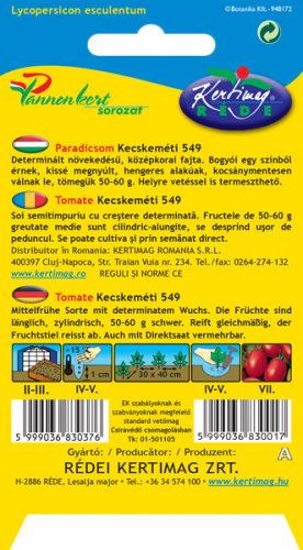Kertimag Paradicsom Kecskeméti 549 0,5g