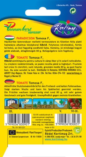 Kertimag Paradicsom Tomosa F1 hibrid 10 szem