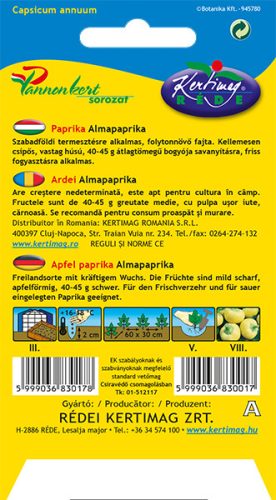 Kertimag Almapaprika Csípős 0,4g