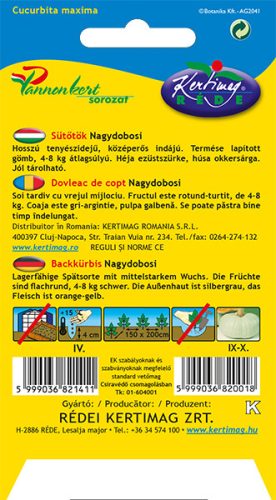 Kertimag Sütőtök Nagydobosi 3g