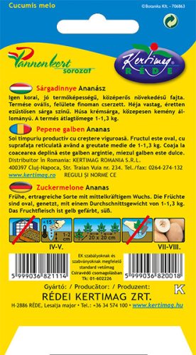 Kertimag Sárgadinnye Ananász 2g