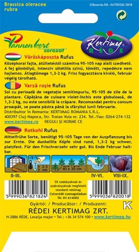 Kertimag Vöröskáposzta Rufus 2g