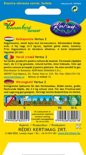 Kertimag Kelkáposzta Vertus 2 2g