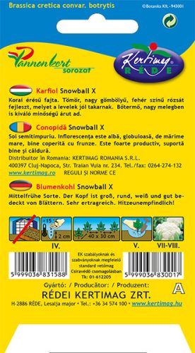 Kertimag Karfiol Snowball X 1g