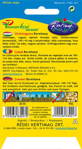Kertimag Vöröshagyma Borettana 2g