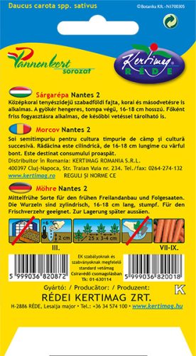Kertimag Sárgarépa Nantes 2 5g