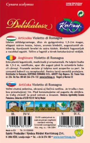 Kertimag Articsóka Violetto di Romagna 1g