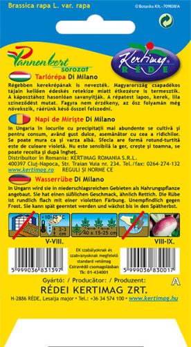 Kertimag Tarlórépa Horpácsi Típusú/Di Milano 5g