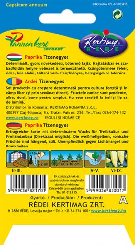 Kertimag Paprika Tizenegyes 0,4g