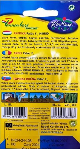 Kertimag Paprika Palóc F1 hibrid 20 szem