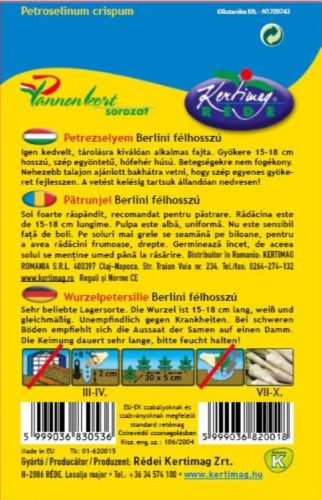 Kertimag Petrezselyem Berlini Félhosszú 5g