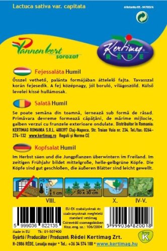 Kertimag Fejessaláta Humil 2,5g