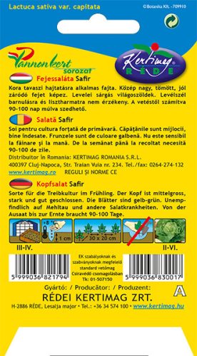Kertimag Fejessaláta Safir 2g