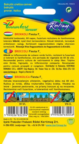 Kertimag Brokkoli Fiesta F1 hibrid 25 szem