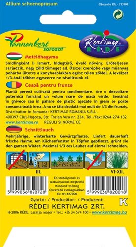 Kertimag Metélőhagyma Bohemia 2g