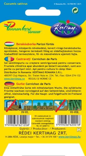 Kertimag Uborka Párizsi Fürtös 2g