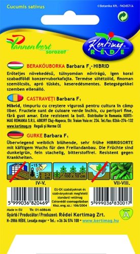 Kertimag Uborka Barbara F1 2g