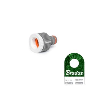 Bradas Csapcsatlakozó 1/2"-3/4" műanyag