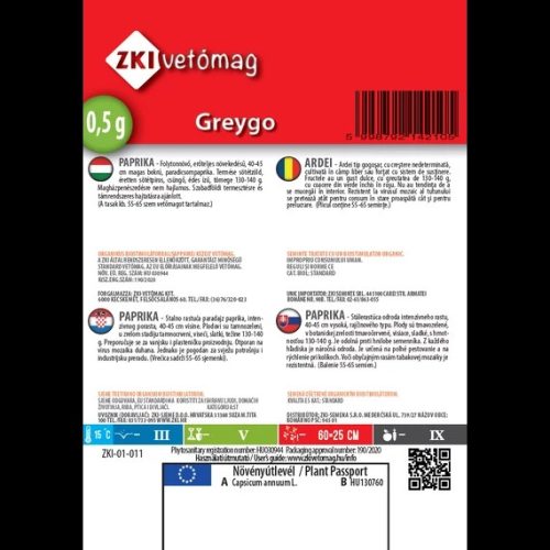 ZKI Paprika Greygo 0,5g