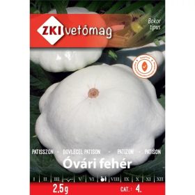 ZKI Patisszon Óvári fehér 2,5g