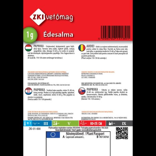 ZKI Paprika Édesalma 1g